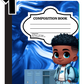 Blue Locker Composition Notebook Covers