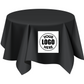 Round Tablecloth with Custom Logo