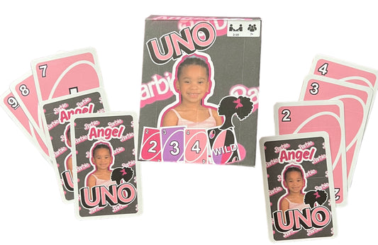 Custom UNO Card Game Set with matching box
